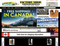 factory shoe outlet coupon