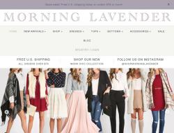 Morning Lavender Discount Code & Deals