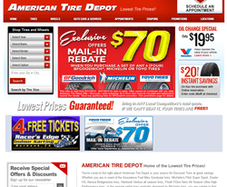 🏆American Tire Depot coupon codes – Up to 20% Off American Tire Depot